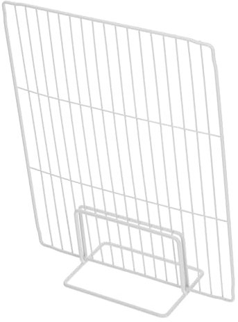 Zerodeko Separador Organizador De Congelador 28x36 Cm De Malla Metálica Resistente para Refrigeradores y Congeladores, Almacenamiento para Supermercados y Heladerías, Estante Divisorio Práctico