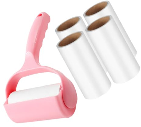 LOORGVEL Rodillo Quitapelusas Portátil para Ropa y Sofá Removedor de Pelo de con Incluye Mango Tapa Antipolvo y Adhesivos de y Fácil de Usar para Abrigos y Muebles