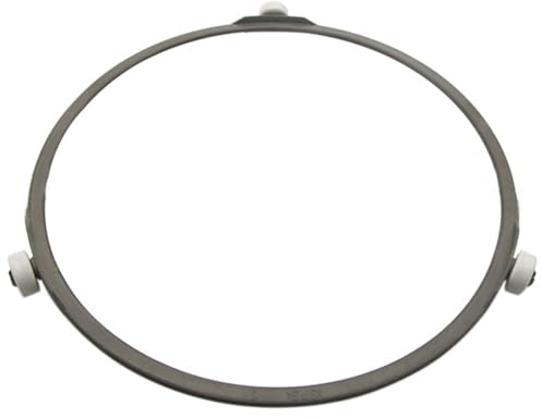 Lawnrden Plateau tournant pour Micro-Ondes, Anneau de Plateau tournant pour Micro-Ondes, Anneau de Rouleau en Plastique adapté pour Plaque tournante Universelle 12, 4 Pouces pour pièces Rechange