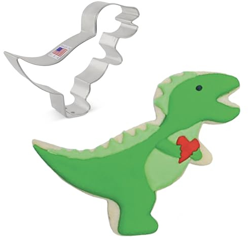 Keksausstecher Dinosaurier Dino, T-Rex Tyrannosaurus Rex, 12,1 cm - Ausstechformen von Ann Clark USA