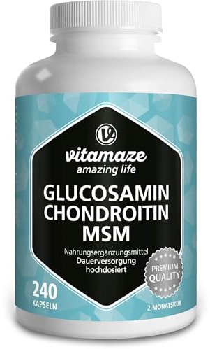 Vitamaze GLUCOSAMIN CHONDROITIN MSM Vitamin C 240 stk