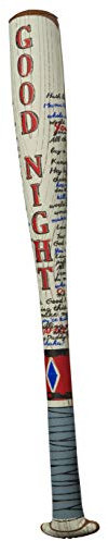 Rubies Damen DC Comics Greifvögel Harley Quinn aufblasbares Fledermaus-Accessoire, Waffen oder Rüstung, wie abgebildet, Einheitsgröße, wie abgebildet, Einheitsgröße