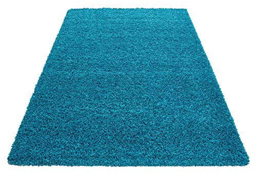 Ayyildiz Underbar Shaggy matta högflor lång flor Flokati 45 mm storlekar rund eller fyrkant Eko-Tex 100 standard