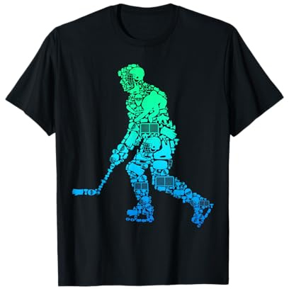 Ice Hockey Ice Hockey Player Children Boys Men T-Shirt