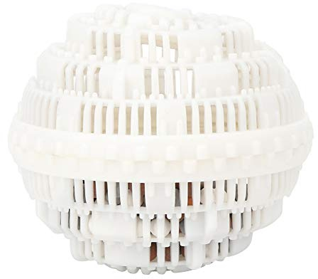 Fdit Bolas De Suavizante De Tela para Secado Y Esponjoso De Ropa De Plástico Reutilizable Bola De Lavandería Ecológica para El Hogar Bola De Lavandería Mágica Suavizante De Tela Natural(Blanco)