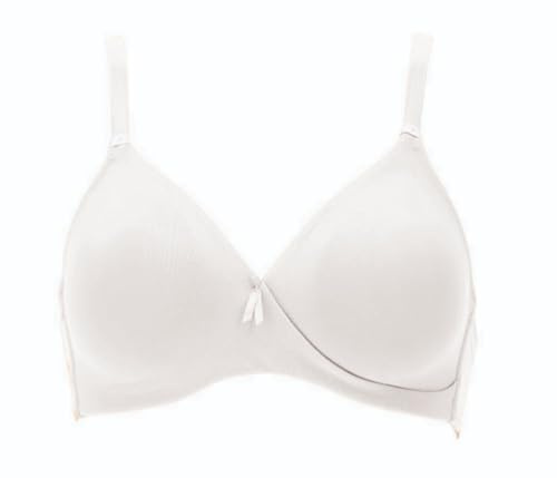Lepel Reggiseno Donna Belseno Segreto Cotton 355, Incrociato Senza Ferretto Preformato in Cotone, Effetto Naturale, Comfort Quotidiano