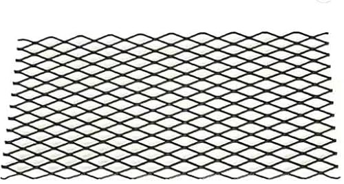 Steel Retainer Ember for Fireplace Grates 20 * 12in, Heavy Duty Solid Steel, Add Support to Fire Logs on Grate, Black