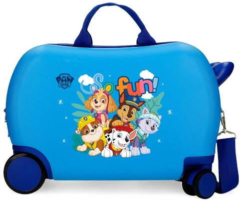 Paw Patrol Fun Kinderkoffer, blau, 31 cm x 45 cm x 20 cm, Kinderkoffer