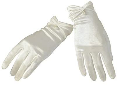LIFKOME 1 Paar Satin Handschuhe Kurz Damen Abendkleid Handschuhe Elegante Hochzeitshandschuhe