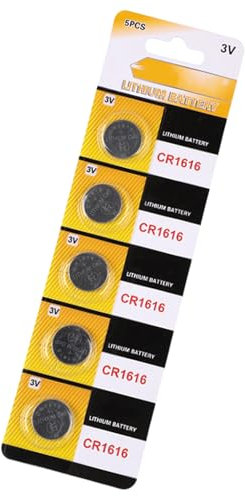 Dawutocap Piles bouton au lithium CR1616 CR1620 CR1625 CR1632 3 V Alimentation fiable pour clé de voiture et jouet électronique