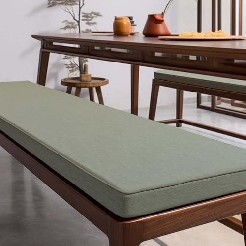 Indoor Bench Cushion – Non-Slip Seat Pad for Dining Beer Garden & Home Use – 6.35x200cm Comfortable Upholstery for Stylish Seating Perfect for Benches & Chairs