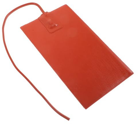 WEKADRIN Silicone Heater Pad Engine Block Heater for Oil Pan Fuel Tank Transmission Fluid Heating Pad with Cable for Vehicle Engine and Hydraulic Oil