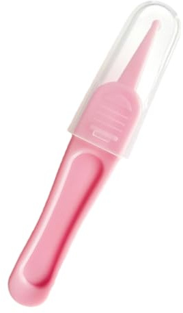 Pinzette per la pulizia del naso – Pinzette per la pulizia del naso per bambini, pinza rotonda, sicura ed, portatile per uditivi, passaggi nasali, sporco ombelicale