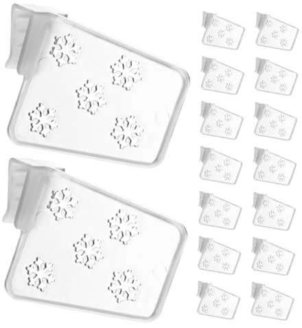 OATIPHO 40pcs Plastic Adjustable Fridge Door Dividers Expandable Divide Plates Portable Easy Installation Food Storage Organizer for Kitchen