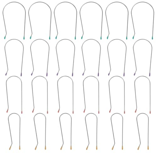 32 Ersatz Lockenwicklerclips aus Edelstahl U-förmig für Damen | Heim und Reise, Ergonomische Struktur, Schneller Halt, Kompatibel mit Haar und Hot Roller