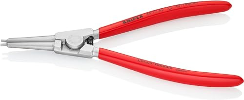 KNIPEX Låsringstång för ytterringar på axlar förkromad med plastöverdrag 210 mm, 46 13 A3