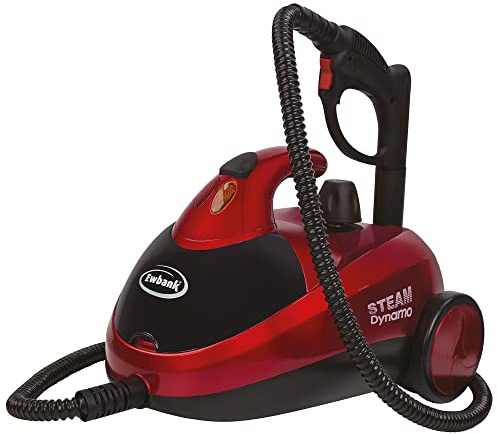 Ewbank SC1000 Dynamo Steam Cleaner & Sanitiser, Eliminates 99.9% of Viruses & Bacteria, Multiple Attachments for Floors, Carpets, Upholstery & Windows