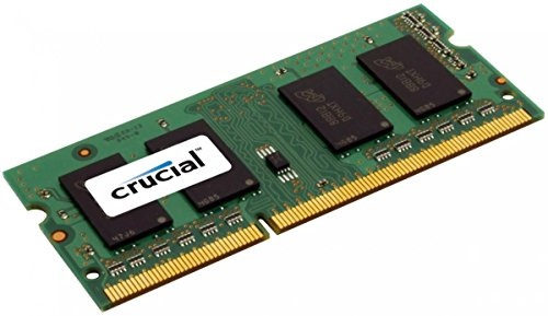 Crucial Technology 4GB, 204-pin SODIMM, DDR3 PC3-8500,