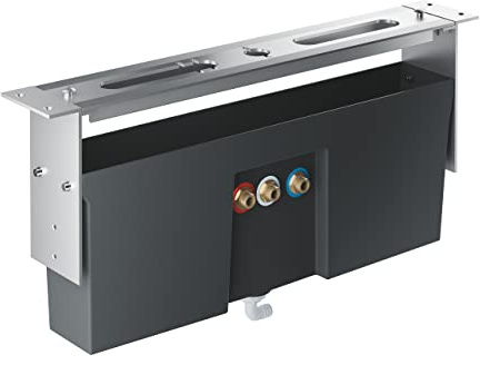 GROHE 4/5 Loch- Wannen- Kombination (mit Dichtmanschette, mit integriertem Ablauf), 29037002