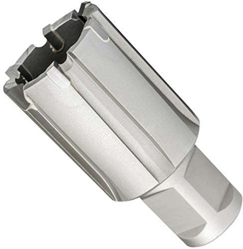 MELVER Fraise à carotter pour rails en acier inoxydable Weldon 19 mm [3/4] Profondeur de coupe : 30 mm (26)