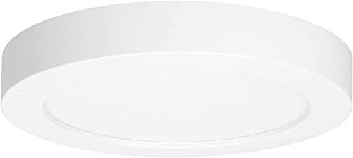Adviti CITY Plafonnier LED Downlight en Saillie Rond 3000K Blan Alimentation Intégrée (12W)