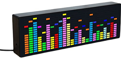 ZYWUOY Music Spectrum Indicator VU Meter RGB Audio Level Display Amp lifier Board