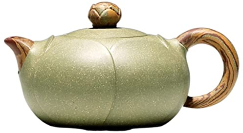 Habrur Theiere Fonte Théière Japonaise Théière 360ML Pot À La Main Pots À Thé en Argile Violet Rétro Théière en Fonte Theiere Japonaise