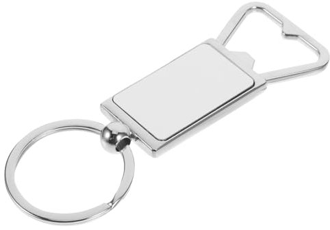iplusmile Flaschenöffner Sublimations-schlüsselanhänger-rohlinge Manueller Rohlinge Schlüsselanhänger Sublimationsschlüsselanhänger Bier Ohrringe Mann Rostfreier Stahl