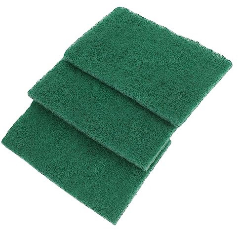 Estropajos de Cocina de Nylon Verde, Pack de 3 Piezas