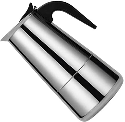 BEBEMOKO Kaffeekanne Für Herd Aus Espresso Maker Kaffee Maker Geeignet Für Induktionsherde Offenes Feuer Und Andere Heizgeräte Einfach Zu Bedienen Reinigen