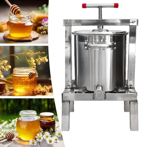 Extractor De Prensa De Miel Manual, Máquina De Prensado De Miel Manual, para Hacer Vino, Miel, Jugo, Aceite De Pimienta