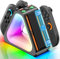 Base de Carga para 2025 Nintendo Joy-con 2, Estacion de Carga para Nintendo Switch 2 de Magnética Rápida con 7 Modos de Luz, Base Carga para Joy-con 2 Mejorada para Accesorios Switch 2