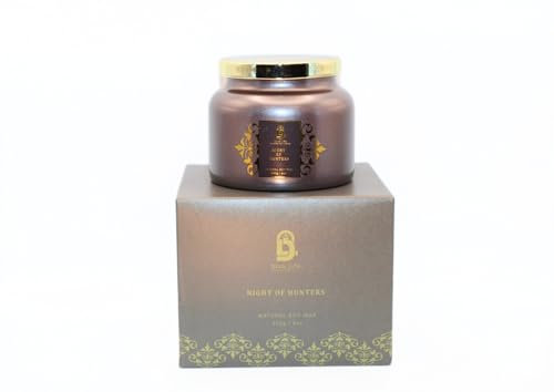 Night of Hunters - Vela en tarro de cristal, aroma especiado y amaderado