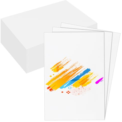 MUNGHOK 200 Hojas de Cartulina Blanca A4 230 g/m², Papel Grueso para Manualidades, Impresión, Dibujo e Invitaciones