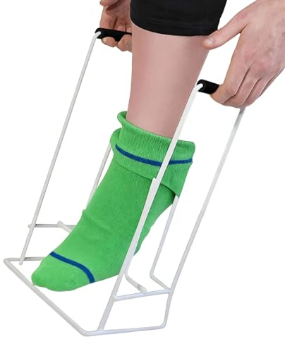 Socken Anziehhilfe,Hilfe Für Das Anziehen Von Kompressionsstrümpfen - Hilfsvorrichtung Zum Anziehen Von Strümpfen - Zur Unterstützung Menschen Mit Behinderung, Schwangeren Patienten Und Senioren B