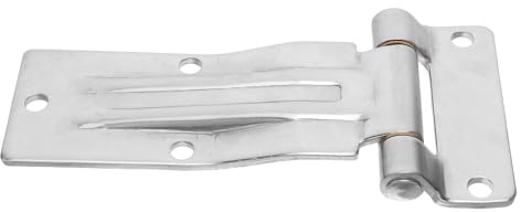 UKCOCO Charnière Robuste en Acier Inoxydable Marine pour Remorque Benne, Charnières de Porte Résistantes la Corrosion, Support Métallique pour Camion Utilitaire, Usage Extérieur