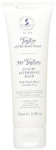 TAYLOR OF OLD BOND STREET Aftershave Balsam, 75 ml | Entworfen für Komfort nach der Rasur und hinterlässt gleichzeitig einen angenehmen und zeitlosen Duft für ein raffiniertes