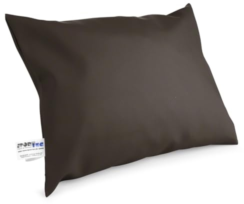 Sport-Tec Kopfkissen, Couchkissen, Therapiekissen, Sitzkissen, Stützkissen aus Kunstleder, 45x35x9 cm