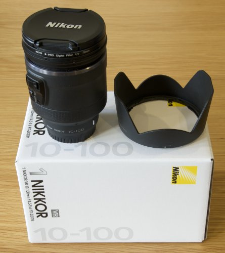 Nikon 1 NIKKOR VR 10-100mm f/4.5-5.6 PD-ZOOM Lens (Black)