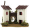 Casette per Presepe, Coppia Casette a Torre con Arco, Linea Presepe Bertoni, Dimensioni Indicative: 15 x 10 x 14 Cm