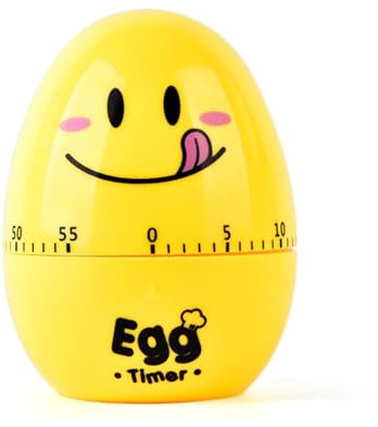 Eieruhr Mechanisch, Küchentimer, Kurzzeitwecker Küche, Küchenwecker, Kurzzeitwecker, Eieruhren, Cartoon Küchenwecker Mechanisch, Kurzzeitmesser Eieruhr Zum Mitkochen 60 Minuten Countdown-Timer