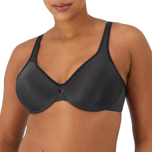 Maidenform Damen Minimizer BH Plunge Into Comfort Keyhole Lilyette, Black (Onyx), 80C