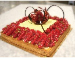 Carré inox pour tarte (20 x 20 cm)