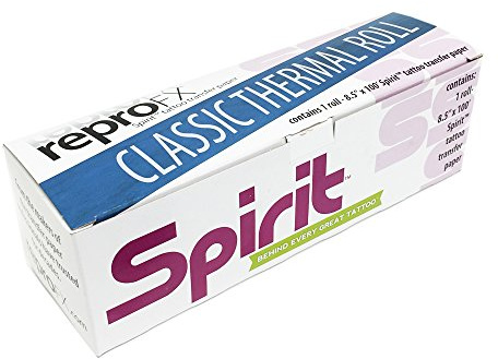 ReproFX Spirit Tattoo Thermotransferpapier Rolle in 8 1/2? x 100? Gr