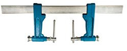4 serre-joints à pompe UNIVERSAL 30 cm section 35 x 8 mm saillie de 120 mm - UR-1543030x4 - Urko