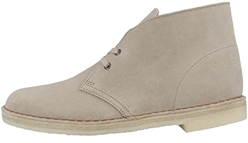 Clarks Desert Boot, Stivali Uomo, Sand Suede, 41.5 EU, Scamosciato Sabbia, 41.5 EU