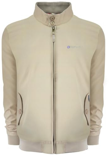 Lambretta Harrington Retro MOD klassisk jacka för män, STEN, XL