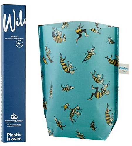 Wildwax Bio-Bienenwachstuch Beutel S Bienensause