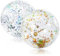 flintronic Aufblasbare Glitter Wasserbälle, Strandball in 40.7cm Durchmesser, 2 Stück Beachball, Schwimmbad Party Ball für Sommeraktivitäten im Freien, Wasserspiele, Schwimmbad-Strandparty