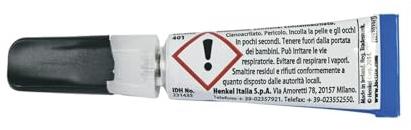 LUTH Premium Profi Parts Colla istantanea compatibile con Loctite 401 per guarnizione porta frigorifero, congelatore, tubo da 3 g